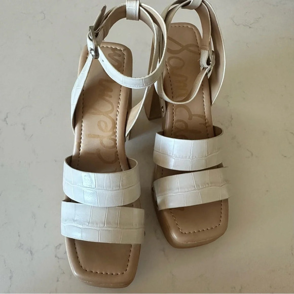 Sam Edelman Rosalind Platform Block Heel Sandal Size: 7.5 - Picture 2 of 8